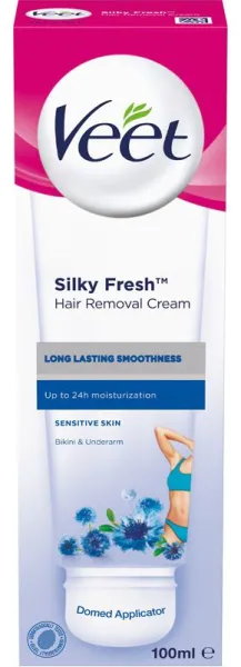 Veet Silky Fresh Hair Removal Cream 100 ml - Herkkä iho