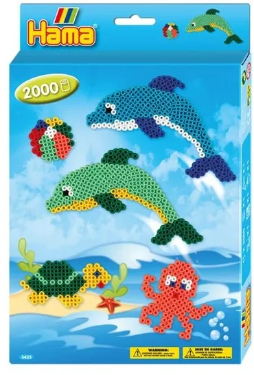 Hama Silityshelmipakkaus - delfiinit 2000 kpl