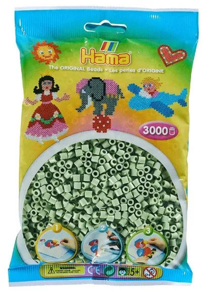 Hama Fuse Beads - Eucalyptus 3000 kpl.